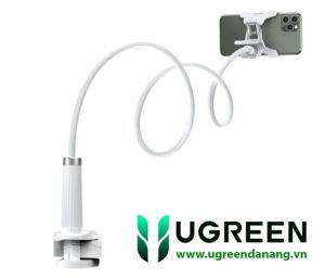 Giá đỡ điện thoại UGREEN 30488 LP113 – Dạng cổ ngỗng dài 90cm – Kẹp khe bàn chắc chắn, dễ dàng tùy chỉnh góc xoay