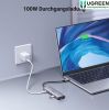 hub-chuyen-doi-usb-type-c-5-trong-1-ra-hdmi-4k30hz-usb-3-0-x-3-sac-pd-100w-ugreen-15596-cao-cap - ảnh nhỏ 3