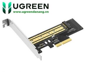 Card chuyển đổi ổ cứng SSD M2 NVMe PCIe 2280 to PCI-E 3.0 Ugreen 70503 cao cấp