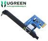 card-mang-lan-pci-express-gigabit-ethernet-10/100/1000mbps-ugreen-30771-cao-cap - ảnh nhỏ  1