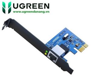 Card mạng Lan PCI Express Gigabit Ethernet 10/100/1000Mbps Ugreen 30771 cao cấp