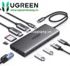 hub-usb-type-c-10-trong-1-ho-tro-2-cong-hdmi-ugreen-15534 - ảnh nhỏ  1
