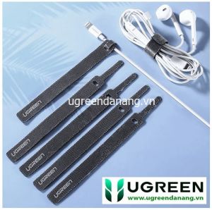 Dây dán Ugreen tiên lợi Velcro làm gọn dây sạc dây tai nghe dây máy tính Dài 14cm Ugreen 50370