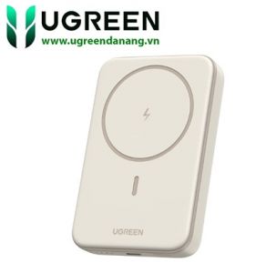 Pin Dự Phòng Sạc Không Dây Từ Tính 10000mAh 7.5W Ugreen 25208 Pin Dự Phòng Sạc Không Dây Từ Tính 10000mAh 7.5W Ugreen 25208