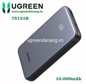 Sạc dự phòng 10.000mAh 20W, sạc nhanh hai chiều  UGREEN 75131B