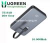 pin-sac-du-phong-mini-pd-type-c-sac-nhanh-20w-30w-10-000mah-thiet-ke-nho-gon-ugreen-75161b - ảnh nhỏ  1
