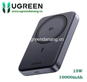Sạc dự phòng không dây từ tính UGREEN 45763 10000mAh chuẩn Qi2 PB761 Sạc dự phòng không dây từ tính UGREEN 45763 10000mAh chuẩn Qi2 PB761