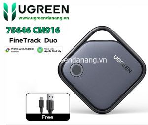 Thiết bị định vị thông minh Ugreen 75646 CM916 – Tương thích Apple Find My và Android Find Hub