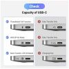 cap-chuyen-usb-type-c-to-displayport-1-4-do-phan-giai-8k60hz-dai-3m-ugreen-25839-cao-cap - ảnh nhỏ 3
