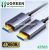 cap-hdmi-2-0-soi-quang-aoc-20m-ugreen-ho-tro-4k60hz-truyen-tin-hieu-on-dinh - ảnh nhỏ  1