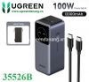 pin-sac-du-phong-nexode-12000mah-100w-sac-nhanh-2-cong-ugreen-35526b-co-man-hinh-cao-cap - ảnh nhỏ  1