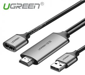 Cáp Chuyển Đa Năng USB to HDMI - Kết Nối Điện Thoại Ra Màn Hình, Tivi, Máy Chiếu Ugreen 50291