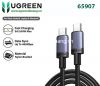 cap-sac-nhanh-du-lieu-240w-5a-usb-type-c-to-type-c-dai-1m-ugreen-65907-cao-cap-boc-du - ảnh nhỏ  1