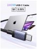 cap-sac-nhanh-du-lieu-240w-5a-usb-type-c-to-type-c-dai-1m-ugreen-65907-cao-cap-boc-du - ảnh nhỏ 4