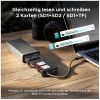 dau-doc-the-nho-sd/tf-giao-tiep-usb-a/usb-c-kem-11-khe-dung-the-nho-ugreen-55899-cao-cap - ảnh nhỏ 4