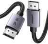cap-displayport-1-4-ho-tro-8k60hz-4k240hz-dai-1m-ugreen-25903-cao-cap - ảnh nhỏ 2