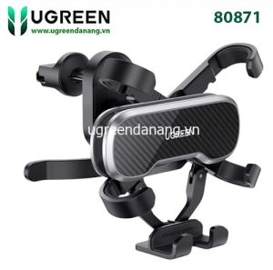 Giá đỡ điện thoại dùng trên ô tô màu đen xám Ugreen 80871 LP228