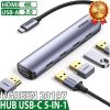 bo-chuyen-usb-c-to-hdmi-kem-hub-4-usb-3-0-ugreen-20197-chinh-hang-cao-cap - ảnh nhỏ  1