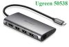 bo-chuyen-usb-c-to-hdmi-usb-3-0-lan-1gbps-card-reader-pd-100w-ugreen-50538-8-in-1 - ảnh nhỏ  1