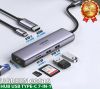 bo-chuyen-usb-c-7-trong-1-ugreen-60515-ho-tro-hdmi-4k60hz-usb-lan-gigabit-sd/-tf-pd100w - ảnh nhỏ  1