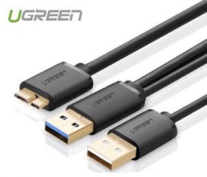 Cáp Chữ Y USB 3.0 to Micro B 3.0 1M Ugreen 10382