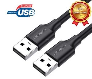 Cáp USB 2.0 2 đầu đực dài 1,5m chính hãng Ugreen 10310