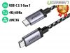 cap-usb-type-c-3-1-gen-1-2m-ugreen-50450-video-4k60hz-pd60w-truyen-data-5gbps - ảnh nhỏ  1