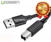 cap-usb-may-in-ugreen-10845-dai-1-5m-usb-2-0-a-male-to-b-male-cable - ảnh nhỏ  1