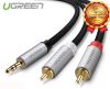 cap-audio-3-5mm-sang-2-dau-rca-cao-cap-dai-1m-ugreen-40841 - ảnh nhỏ  1