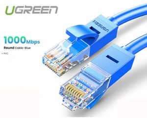 Cáp mạng đúc sẵn Cat6 1m chính hãng Ugreen 11201 cao cấp