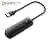 bo-hub-chia-usb-3-0-ra-4-cong-usb-3-0-ugreen-10915-cao-cap-ho-tro-nguon-micro-usb - ảnh nhỏ  1