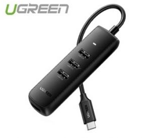 Hub chuyển đổi USB Type-C ra 4 cổng USB 3.0 Ugreen 10916 cao cấp