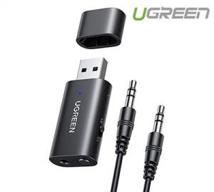 Bộ thu phát Bluetooth 5.1 Ugreen 60300 chính hãng 2 trong 1