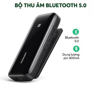 Thiết bị nhận Bluetooth 5.0 Receiver USB DAC 3.5mm NFC aptX Ugreen 80895 cao cấp