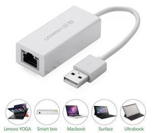 Cáp chuyển đổi USB 2.0 sang Lan RJ45 100Mbps Cao cấp Ugreen 20253