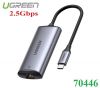 cap-chuyen-usb-type-c-to-lan-2-5gbps-ugreen-70446-cao-cap - ảnh nhỏ  1