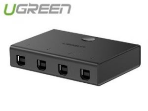 Bộ chuyển 4 máy tính dùng 1 máy in cổng USB 2.0 Ugreen 30346 cao cấp