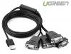 cap-usb-to-4-rs232-usb-to-4-com-chinh-hang-ugreen-30770-cao-cap - ảnh nhỏ  1