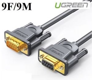 Cáp com chéo DB9 RS232 âm-dương 30AWG dài 1,5M Ugreen 60309 cao cấp