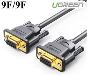 Cáp com chéo DB9 RS232 âm-âm 30AWG dài 1,5M Ugreen 60310 cao cấp