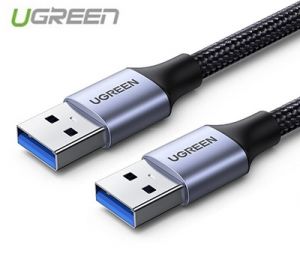 Cáp USB 3.0 Type-A hai đầu dương dài 0.5M chính hãng Ugreen 80789 cao cấp