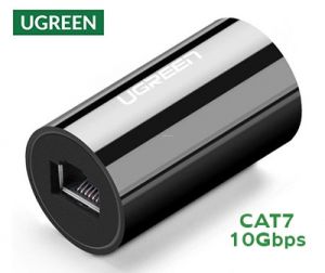 Đầu nối mạng chính hãng Ugreen 30837 hình trụ màu đen