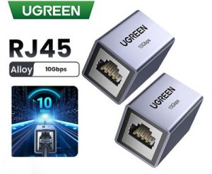 Đầu nối dây mạng RJ40 10Gbps Ugreen 15117 NW261 – Vỏ Nhôm