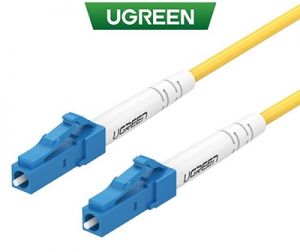 Dây nhảy quang chuẩn LC-LC dài 3m Ugreen 70663 màu vàng chính hãng