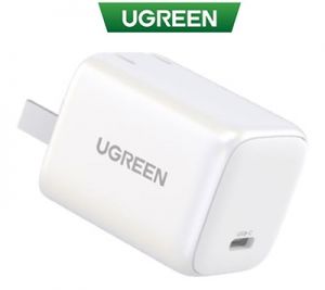 Củ sạc nhanh GaN 30W màu trắng Ugreen 15329 ( White )