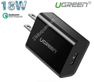 Củ sạc điện thoại USB-A 18W Ugreen 60495 Chính hãng cao cấp