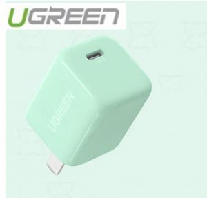 Củ sạc Type C Fast Charger 20W ( Màu Xanh ) Ugreen 60898