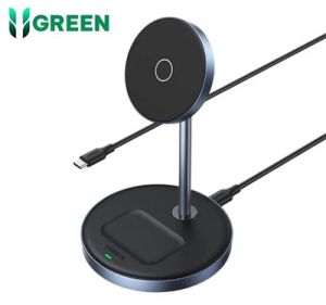 Bộ sạc không dây từ tính 2 trong 1 Ugreen 90668