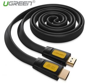 Cáp HDMI dẹt dài 5m hỗ trợ Ethernet 3D 4K*2K Ugreen 11187