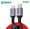 cap-usb-type-c-to-lightning-dai-1m-chinh-hang-co-chip-ugreen-20309-hang-chinh-hang - ảnh nhỏ  1